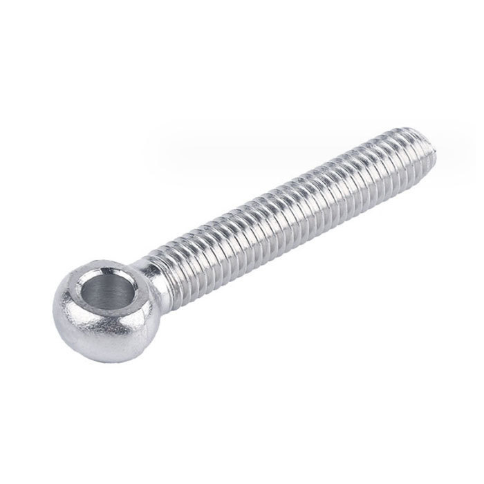 Lifting ring fisheye screw, perforated bolt